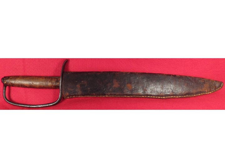 Confederate “D” Guard Bowie Knife with Scabbard